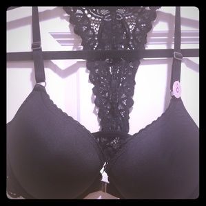 H&M Lace Razor Back Bra